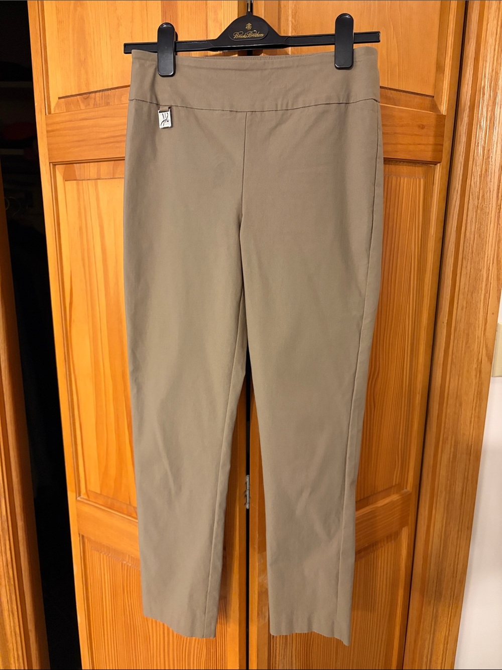Joseph Ribkoff Pull-On High Rise Slim Stretch Ankle Pants 8